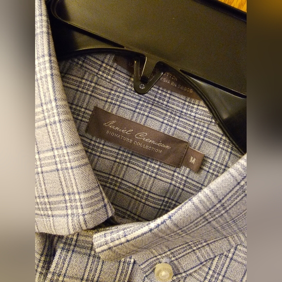 Men's Dress Shirt Casual Daniel Cremieux button down - Picture 5 of 7